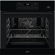 AEG Digital Display - Single - Steam Ovens AEG BES356010B Black