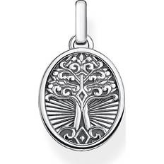 Thomas Sabo Men Charms & Pendants Thomas Sabo Tree of Love Pendant - Silver
