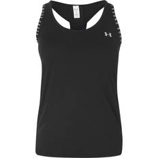 Sportswear Garment - Women Tank Tops Under Armour Knockout Tank Top Women - Black/White