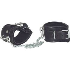 Cuffs & Ropes Sex Toys ZADO Leather & Chain Ankle Leg Restraint