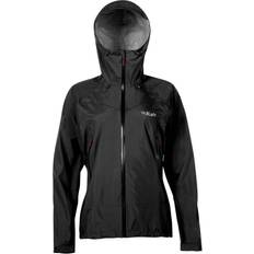 Rab M - Women Jackets Rab Downpour Plus Waterproof Jacket - Black