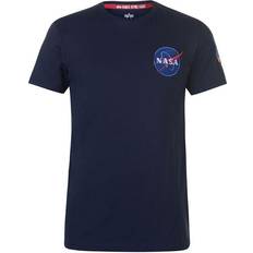 Alpha Industries T-shirts Alpha Industries Space Shuttle T-shirt - Replica Blue