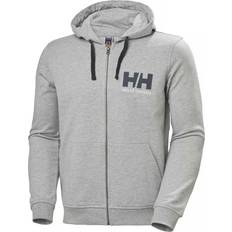 Jumpers Helly Hansen HH Logo Full Zip Hoodie - Grey Melang