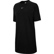 Nike Cotton Dresses Nike Sportswear Essential Dress - Black/White