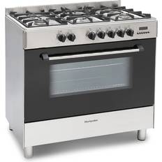 90cm - Stainless Steel Gas Cookers Montpellier MR91DFMX Stainless Steel