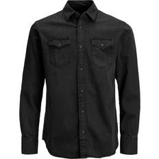 Jack & Jones Denim Shirt - Black/Black Denim