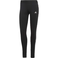 Adidas Cotton Trousers & Shorts adidas Women's Loungewear Essentials 3-Stripes Leggings - Black/White