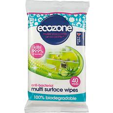 Ecozone Anti-Bacterial Multi Surface Wipes 40-pack
