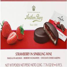 Anthon Berg Confectionery & Biscuits Anthon Berg Strawberry in Sparkling Wine 220g 8pcs