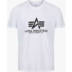 Alpha Industries Tops Alpha Industries Basic Logo T-shirt - White