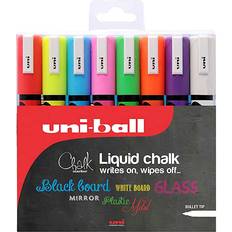 Yellow Pencils Uni Posca Chalk Marker Pens 8-pack