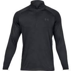 Under Armour Sportswear Garment - XL Tops Under Armour Men's UA Tech ½ Zip Long Sleeve Top - Black/Charcoal