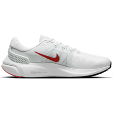 Nike 10.5 - Unisex Running Shoes Nike Air Zoom Vomero 15 M - White/Pure Platinum/Wolf Grey/Chile Red