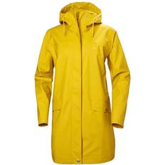 Women - Yellow Rain Clothes Helly Hansen W Moss Rain Coat - Essential Yellow