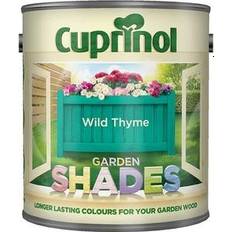 Cuprinol Green Paint Cuprinol Garden Shades Wood Paint Wild Thyme 5L
