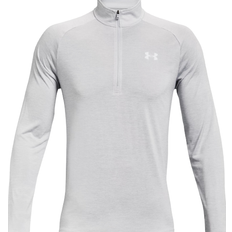High Collar Tops Under Armour Men's UA Tech ½ Zip Long Sleeve Top - Halo Gray/White