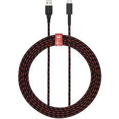 Adapters PDP Switch USB Type C Charging Cable - Black/Red