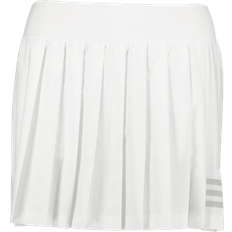 White - Women Skirts adidas Club Tennis Pleated Skirt Women - White/Grey Two