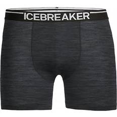 Merino Wool Men's Underwear Icebreaker Merino Anatomica Boxers - Jet Heather