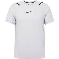 Nike Pro Short Sleeve Top Men - Light Smoke Grey/Heather/Black