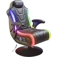 RGB LED Lighting Gaming Chairs X-Rocker Monsoon RGB 4.1 Neo Motion LED Gaming Chair - Black