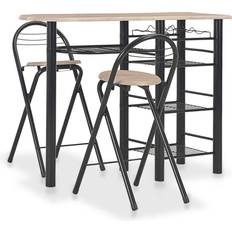 Foldable Outdoor Bar Sets Garden & Outdoor Furniture vidaXL 284402 Outdoor Bar Set, 1 Table incl. 2 Chairs