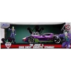 Jada Toy Vehicles Jada DC Comics Chevrolet Corvette Stingray 2009 with the Joker