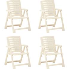 Foldable Patio Chairs vidaXL 315839 4-pack Garden Dining Chair