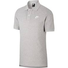 Nike Men - XL Polo Shirts Nike Men Sportswear Polo Shirt - Dark Gray Heather/White