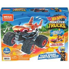 Mega Construx Toy Vehicles Mega Construx Hot Wheels Tiger Shark Monster Truck