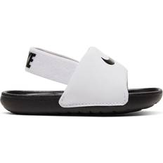 Nike Black Slippers Nike Kawa Slide TD - White/Black/White/Black