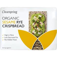 Crackers & Crispbreads Clearspring Organic Sesame Rye Crispbread 200g