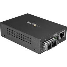 StarTech Single Mode SC Fiber Ethernet Media Converter (MCMGBSCSM10)