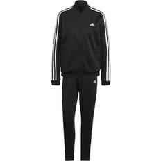 Adidas Sportswear Garment - Women Clothing adidas Essentials 3-Stripes Track Suit Women - Black/White