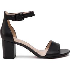 38 Heeled Sandals Clarks Deva Mae - Black Leather