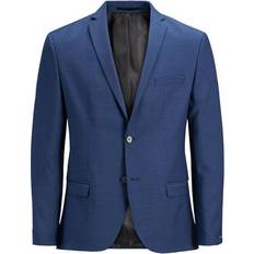 Wool Tops Jack & Jones Classic Blazer - Blue/Medieval Blue