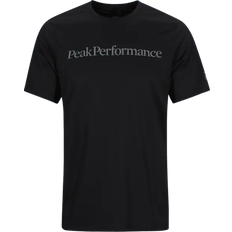 Peak Performance Alum Light Ss T-shirt Men - Black
