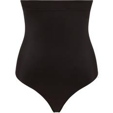 Black - Women Shapewear & Under Garments Spanx Suit Your Fancy High-Waisted Thong - Very Black
