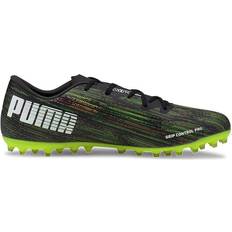 36 ½ - Multi Ground (MG) Football Shoes Puma Ultra 2.2 MG - Black/White /Yellow Alert