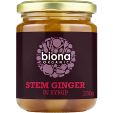 Biona Organic Stem Ginger In Syrup 330g