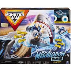 Monsters Car Tracks Spin Master Monster Jam Megalodon Mayhem