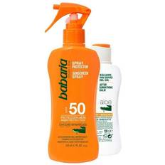 Babaria Aloe Vera Sunscreen Spray SPF50 200ml + After Sun 100ml