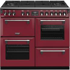 100cm - 240 V Gas Cookers Stoves Richmond Deluxe S1000DF GTG Red