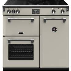 90cm - High Light Zone Induction Cookers Stoves Richmond Deluxe S900EI Grey