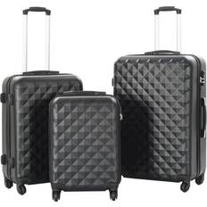 Divider Suitcase Sets vidaXL Hardcase Suitcase - Set of 3