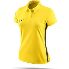 L - Women Polo Shirts on sale Nike Academy 18 Performance Polo Shirt Women - Tour Yellow/Anthracite/Black