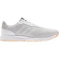 Grey - Women Golf Shoes adidas S2G Spikeless Golf - Grey Three/Cloud White/Hazy Orange