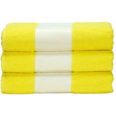 A&R Towels Subli-Me Bath Towel Yellow (100x50cm)