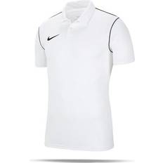 Men - Sportswear Garment Polo Shirts Nike Park 20 Polo Shirt Men - White/Black/Black