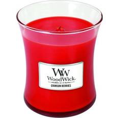 Woodwick Crimson Berries Medium Scented Candle 275g